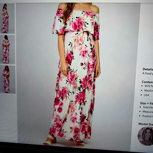 Pink blush maternity